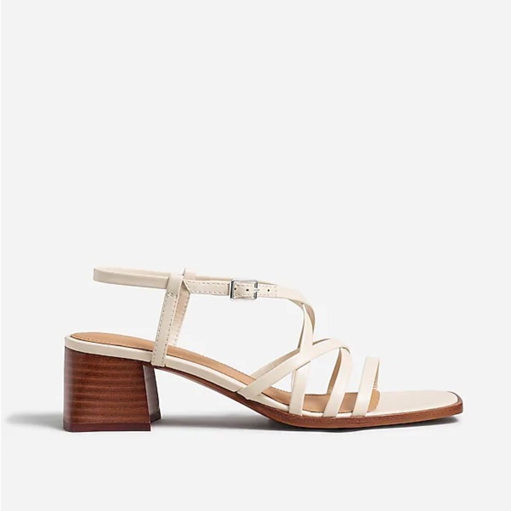 Madewell Alissa Strappy Sandal Block Heel NWT